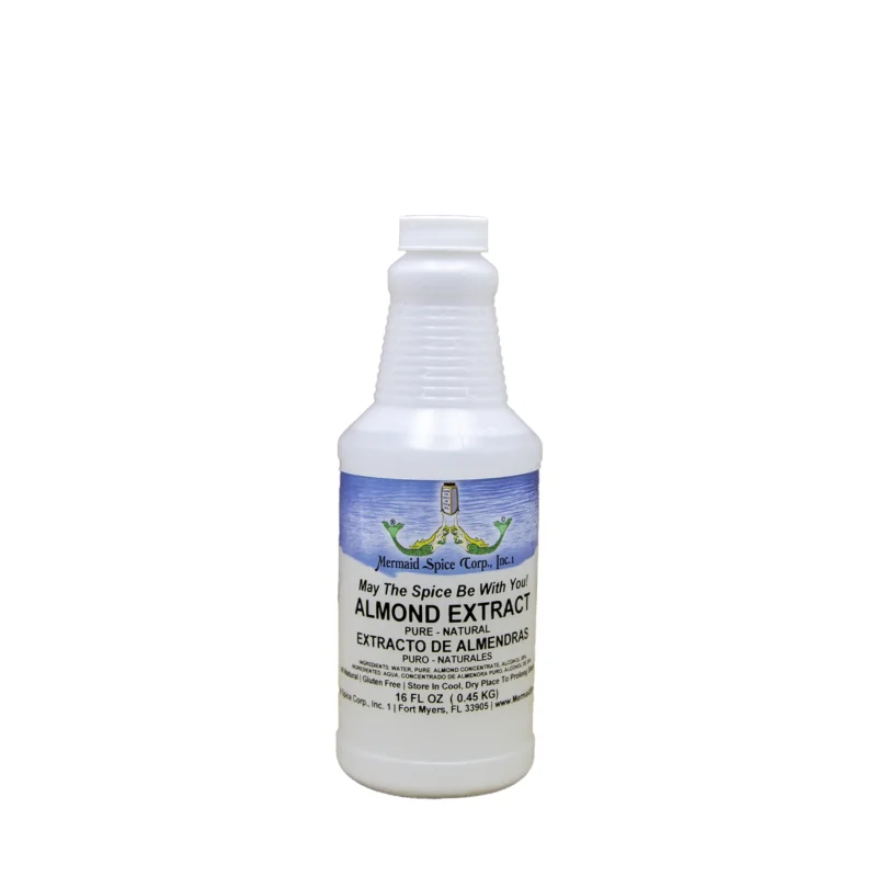 ALMOND EXTRACT (PURE) 16 OZ
