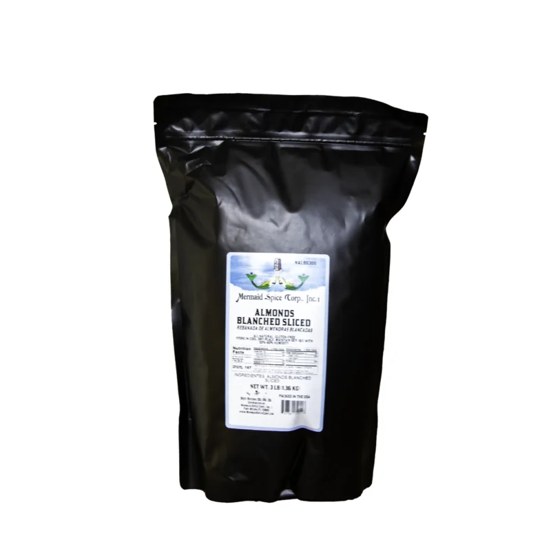 ALMONDS (BLANCHED-SLICE) 3 LB