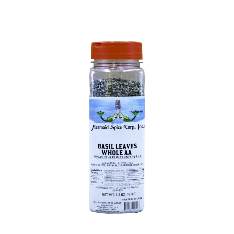 BASIL LEAVES WHOLE AA 5.5 OZ