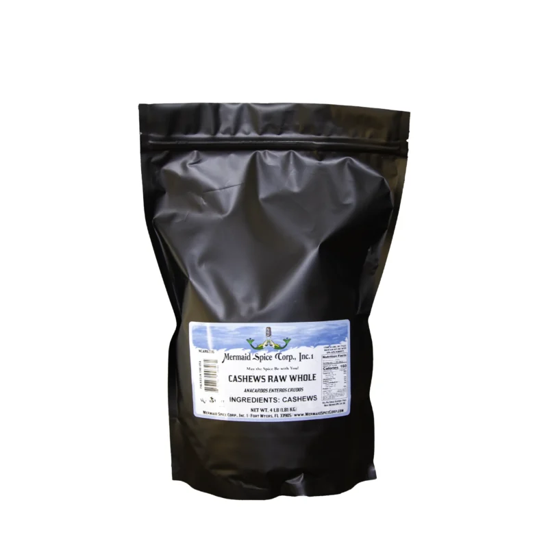 CASHEWS (FIRE ROASTED WHOLE) SEA SALT 4 LB