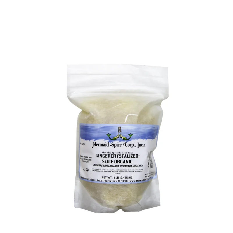 GINGER (CRYSTALIZED-SLICE) 16 OZ (Organic)