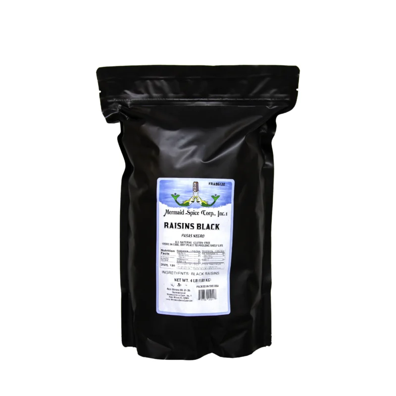 RAISINS (BLACK) 4 LB