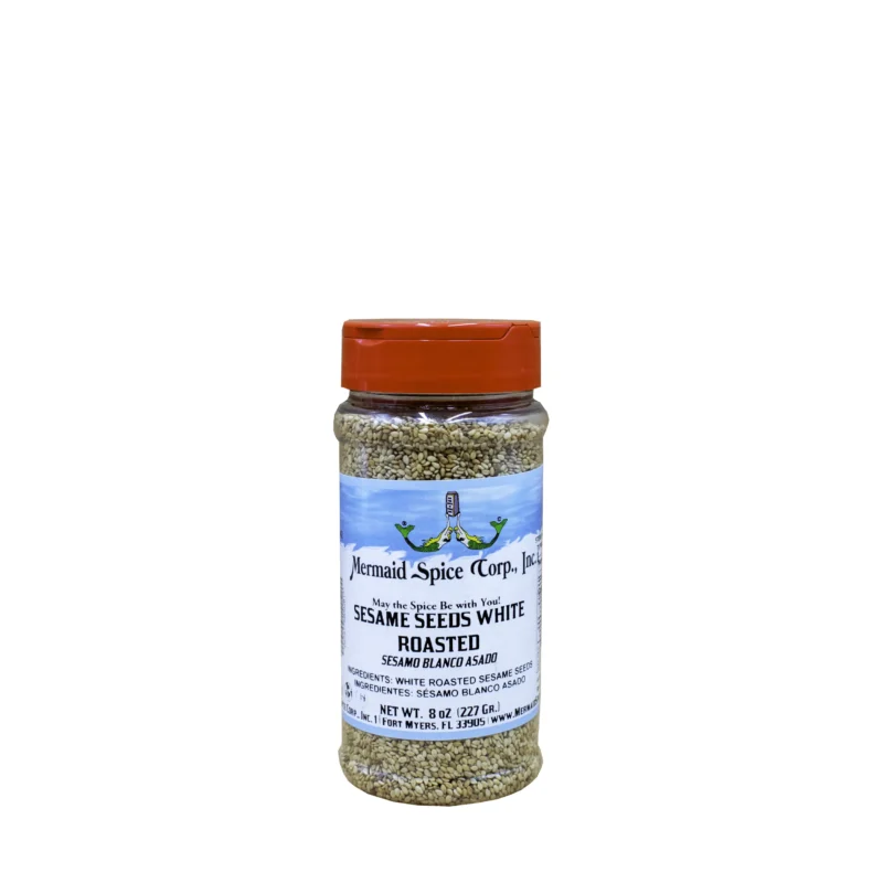 SESAME SEEDS WHITE (ROASTED) 8 OZ