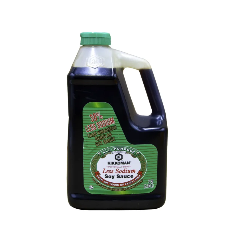SOY SAUCE (KIKKOMAN LOW SODIUM) 2 QT.