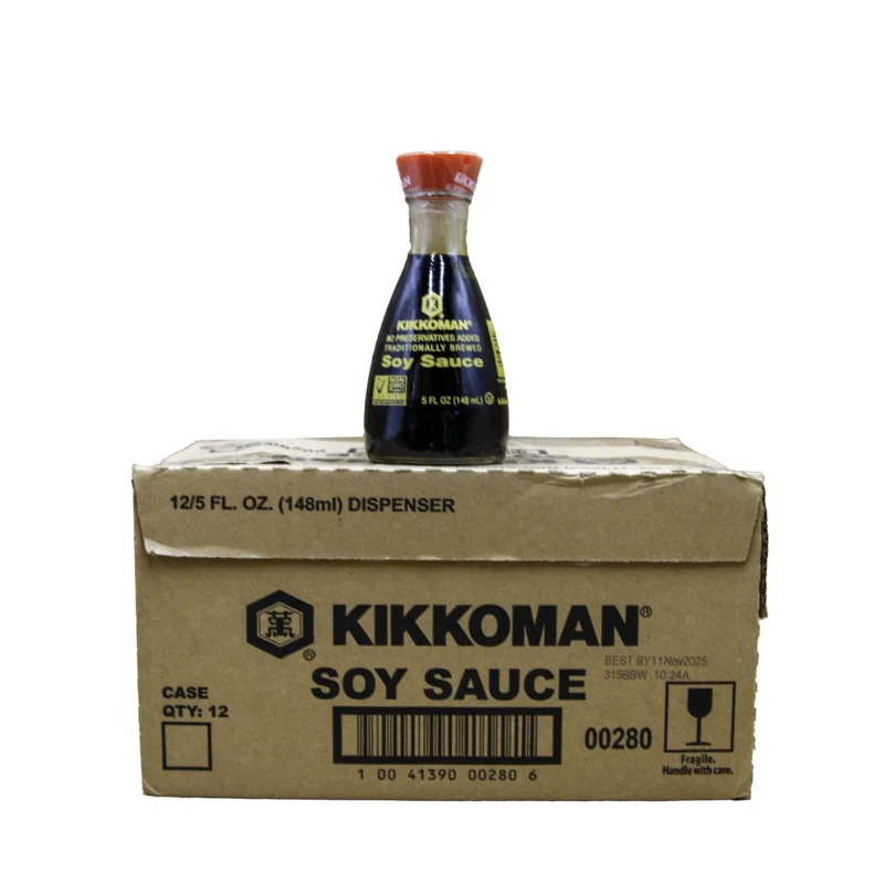 SOY SAUCE LITE DISPENSER (KIKKOMAN) 12 x 5 OZ