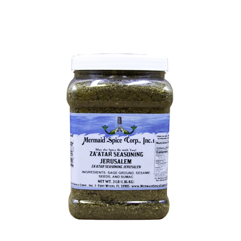 ZATEER JERUSALEM HOMEMADE PREMIUM QUALITY SEASONING 3 LB