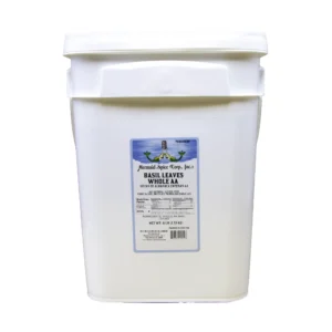 BASIL LEAVES WHOLE AA 6 LB PAIL