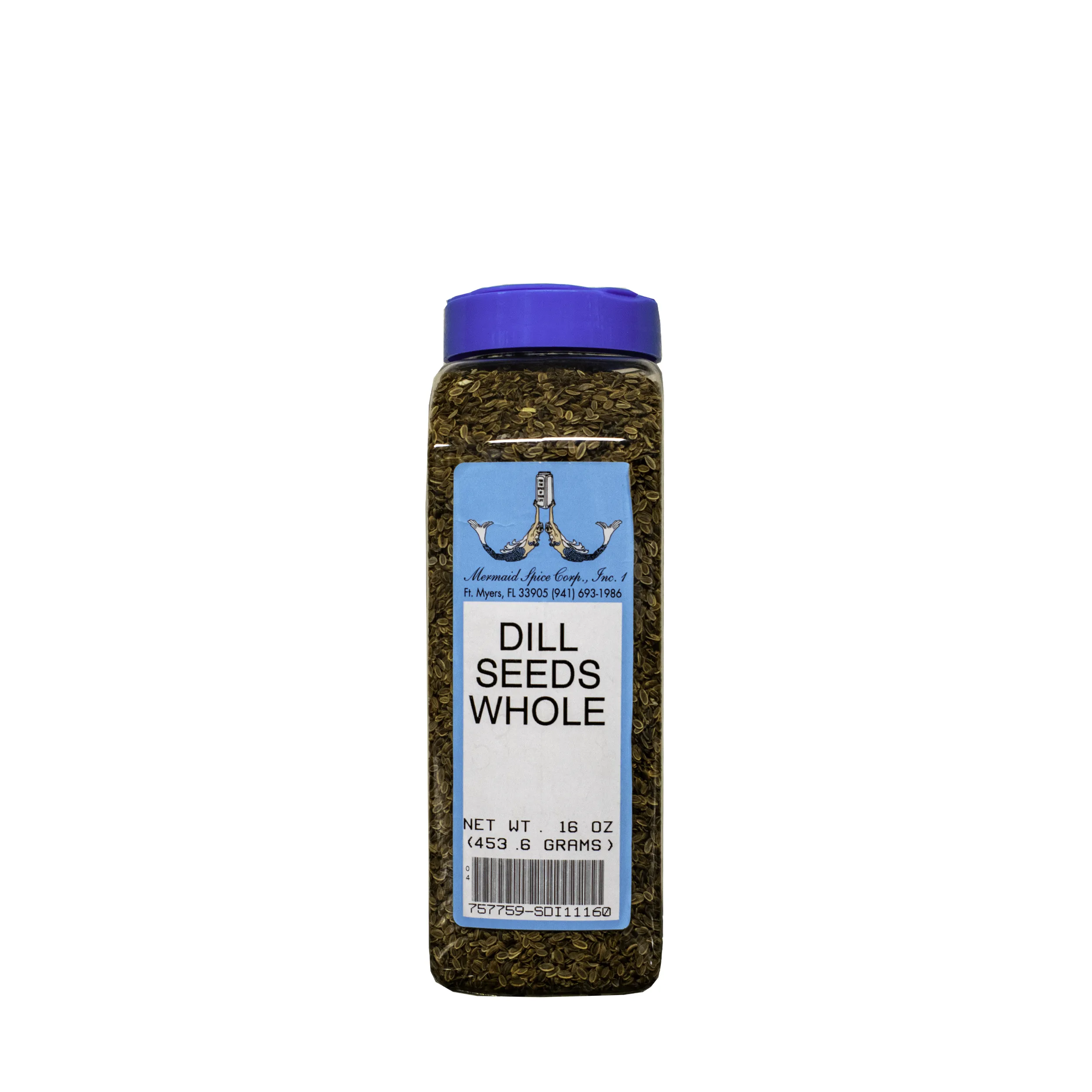DILL SEEDS WHOLE 16 OZ