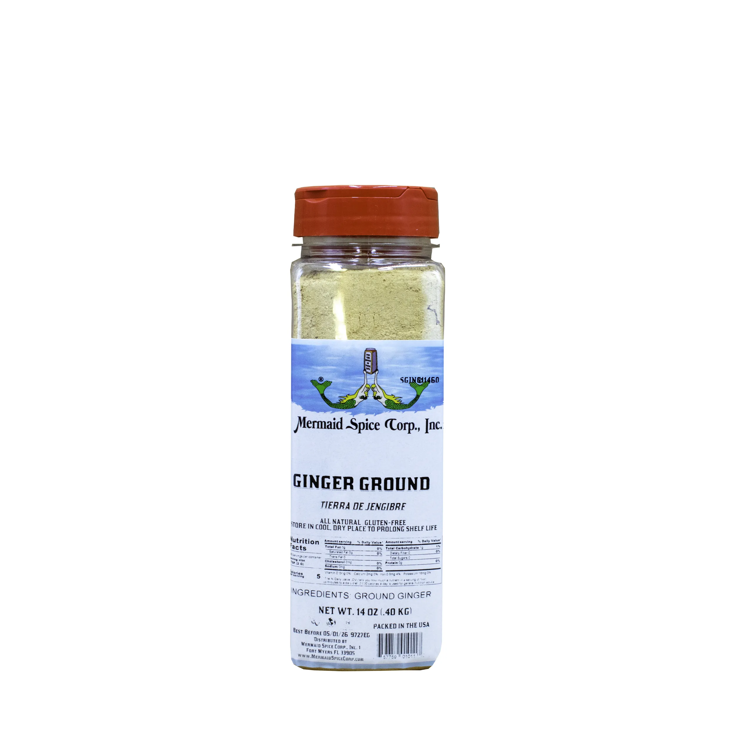 GINGER GROUND 14 OZ