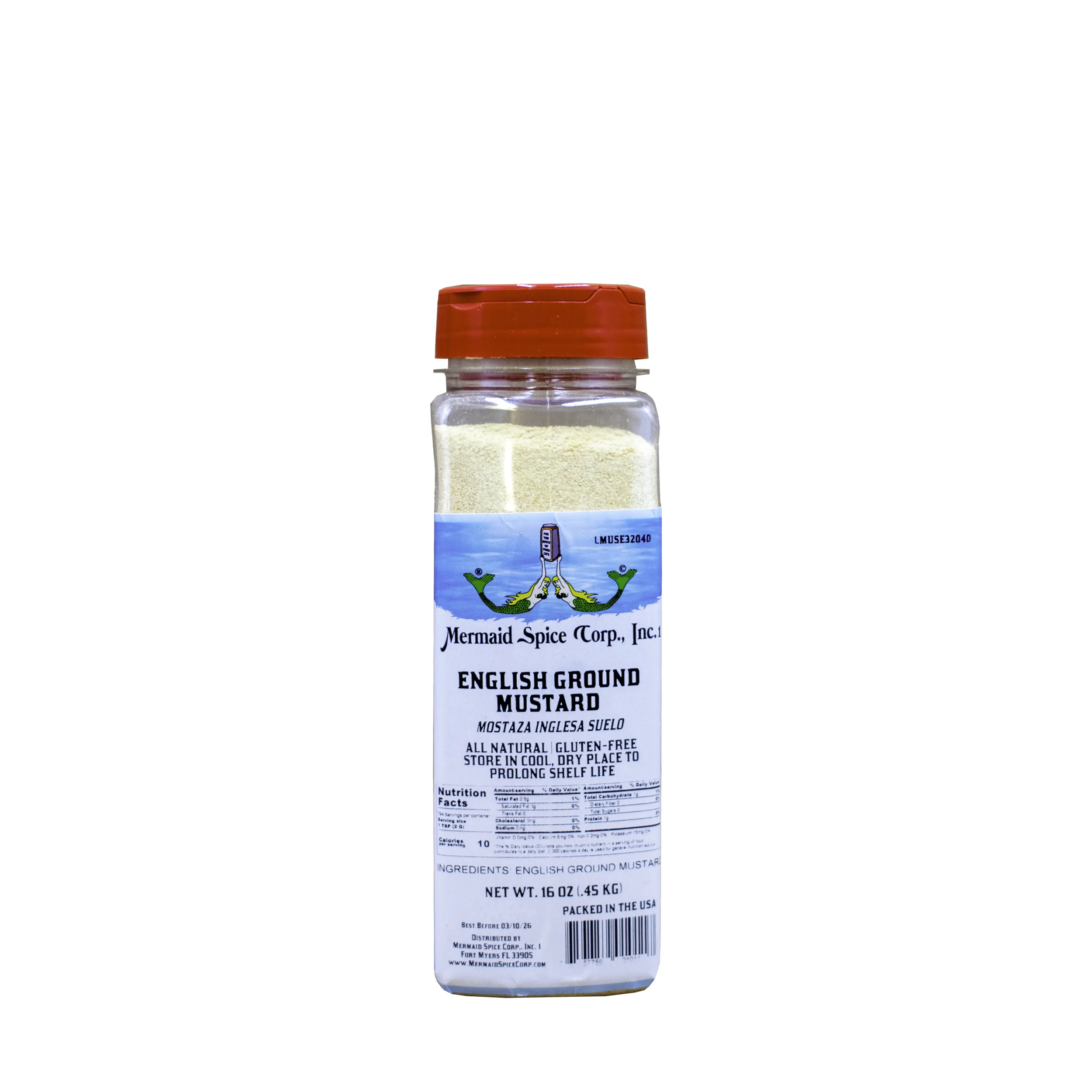 MUSTARD (ENGLISH) GROUND 16 OZ