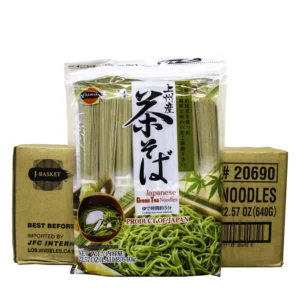 ORGANIC GREEN TEA NOODLE 12X22.57 oZ ( 16.93 LB BOX )
