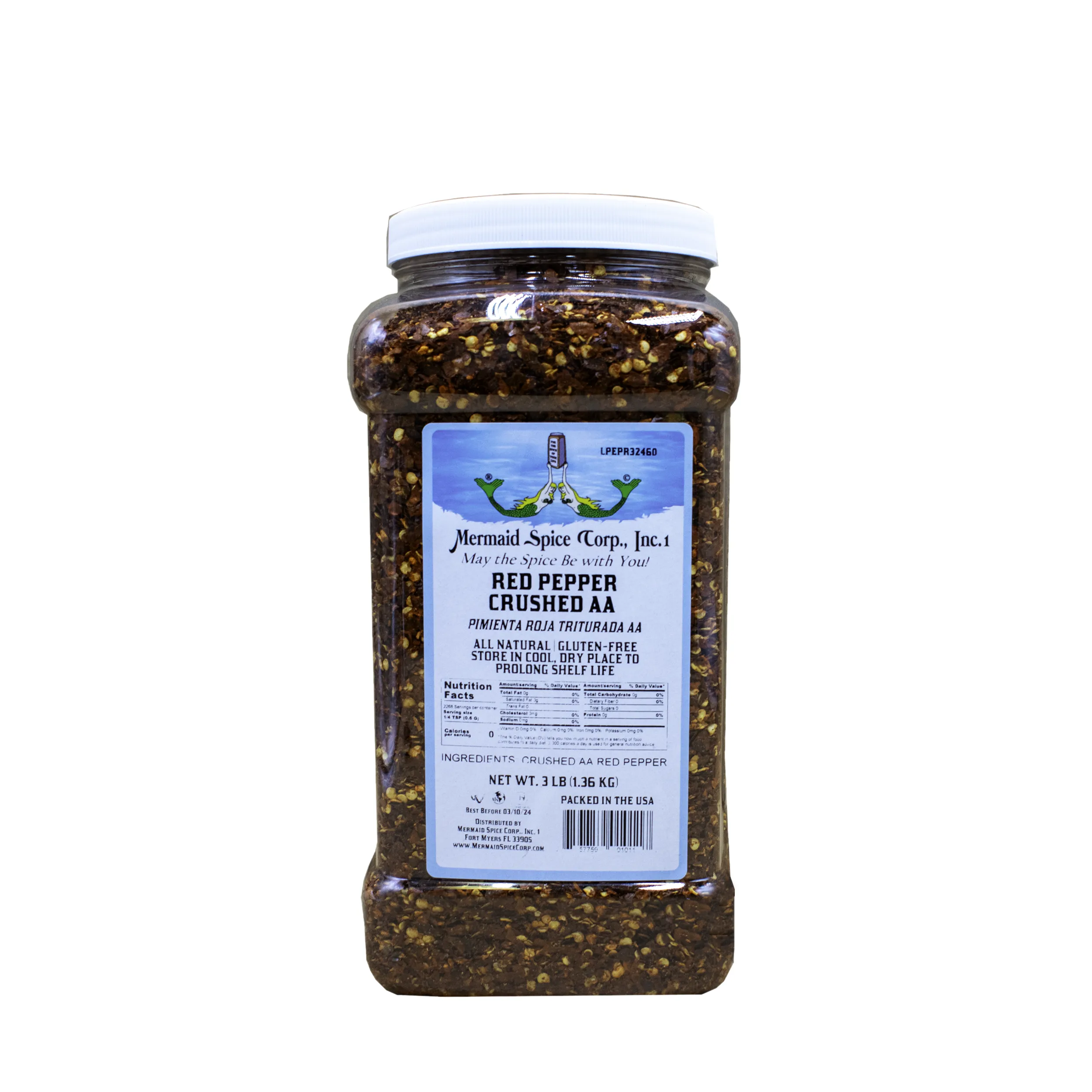 RED PEPPER (CRUSHED) AA 3 LB