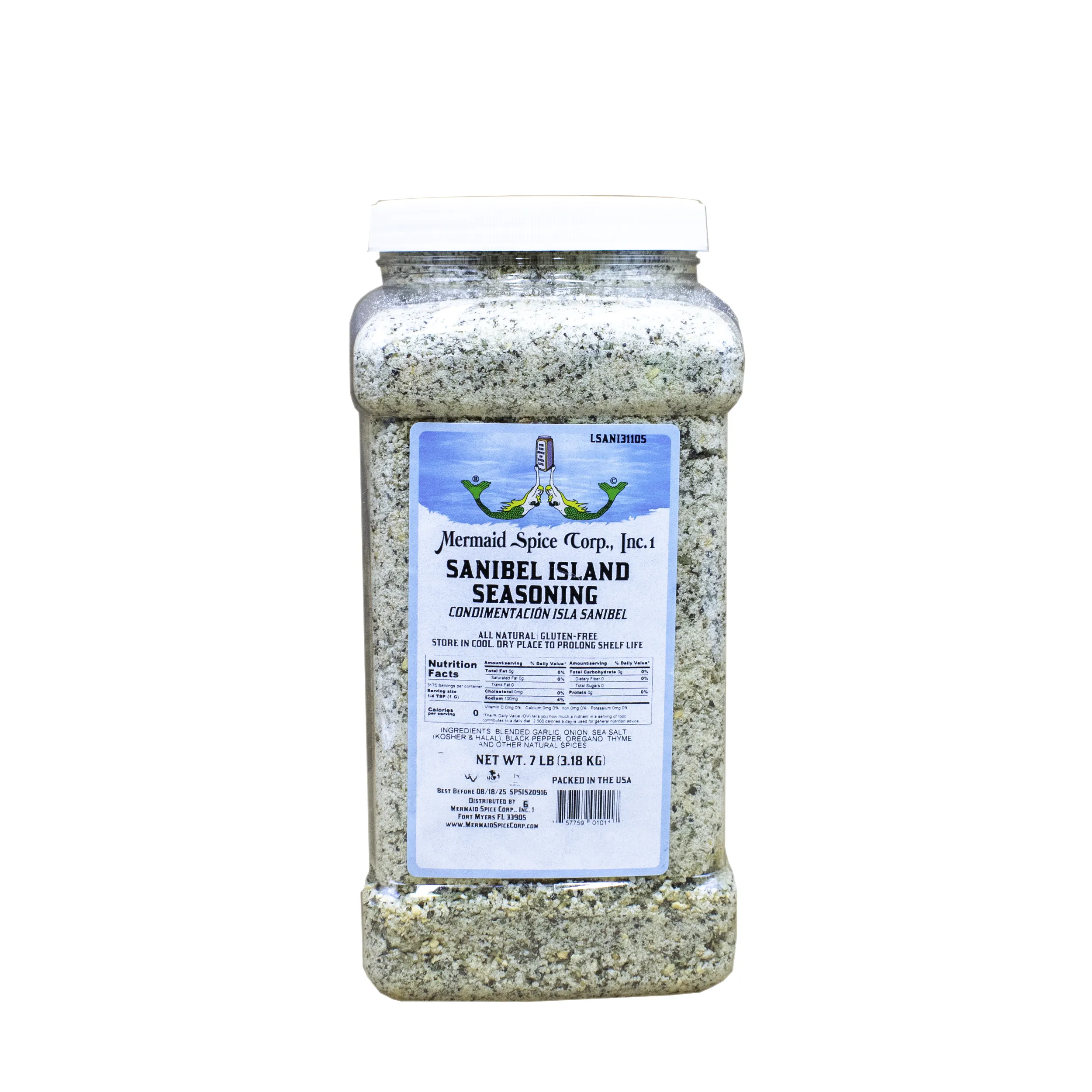 SANIBEL ISLAND SEASONING 6 LB
