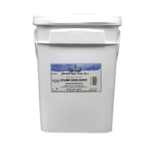 SESAME SEEDS WHITE 20 LB PAIL