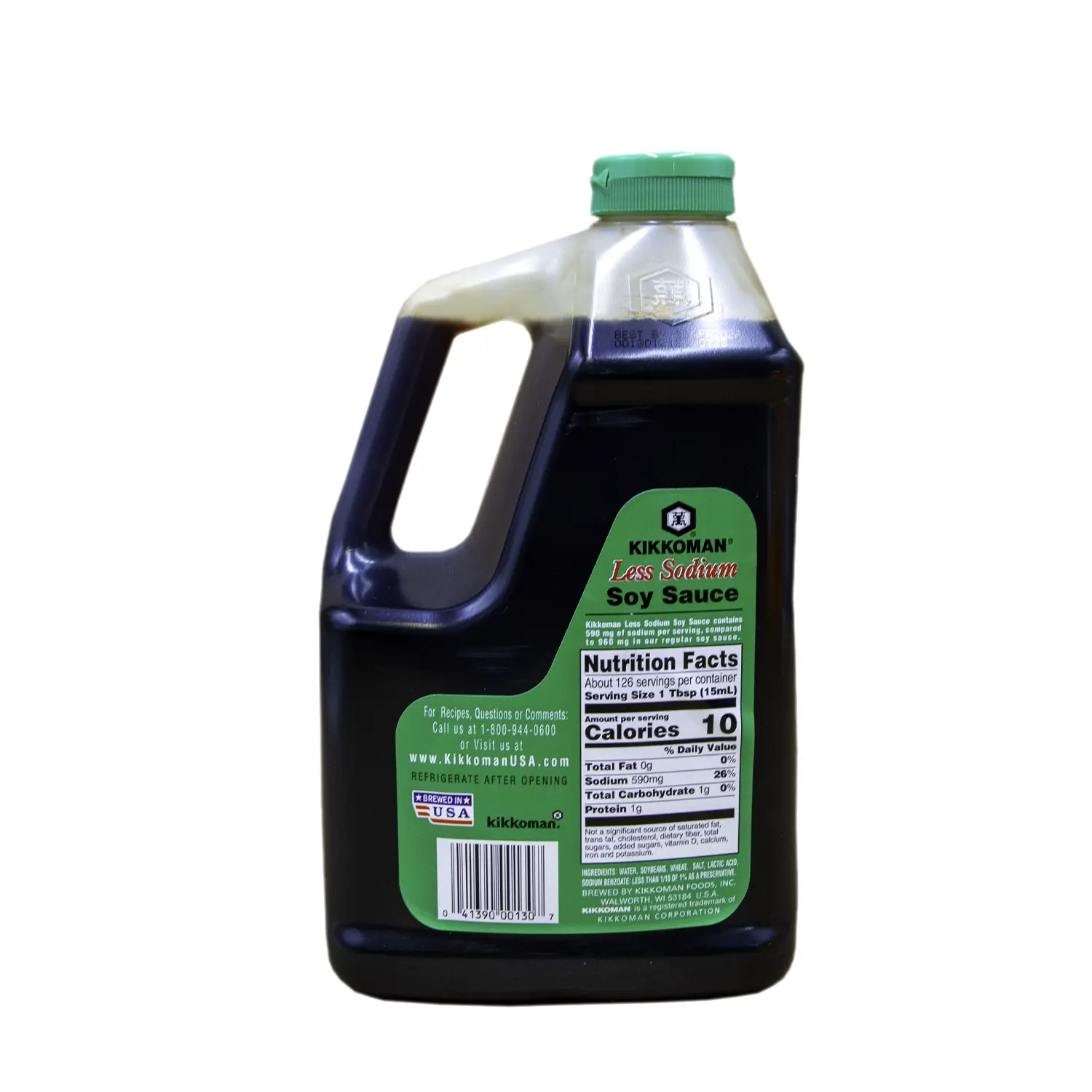 SOY SAUCE (KIKKOMAN LOW SODIUM) 2 QT.
