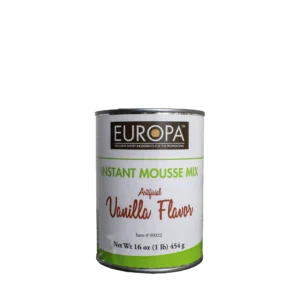 Instant Mousse Mix Vanilla Flavor – 16 oz.