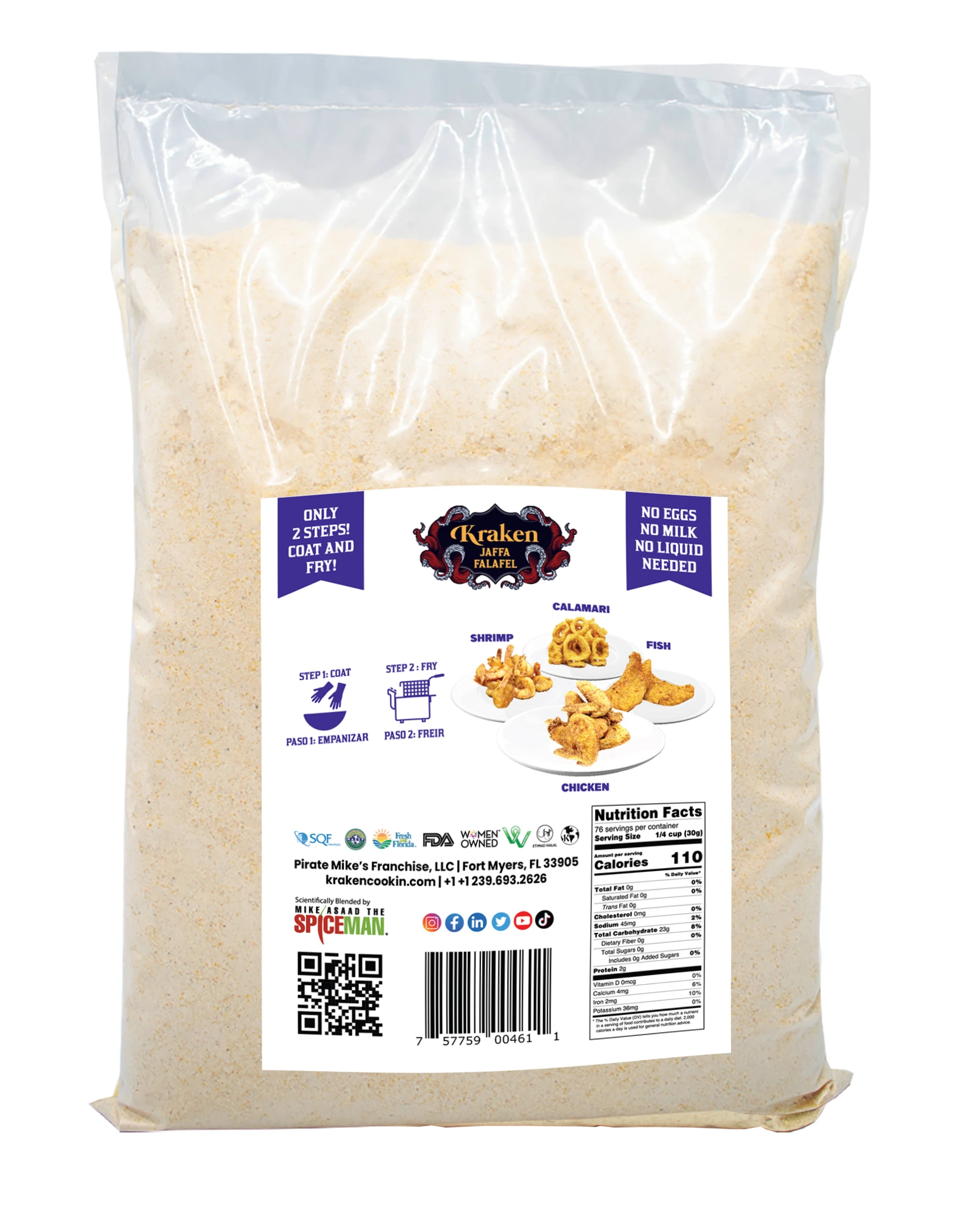 Kraken Cookin - All Purpose Breading - 5 LB - Image 2