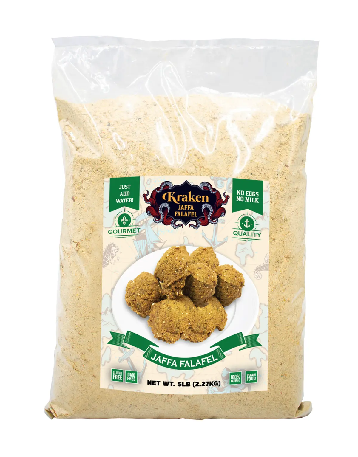 Kraken Cookin - Jaffa Falafel - 5 LB